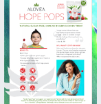 Alovea Hope Pops Fact Sheet